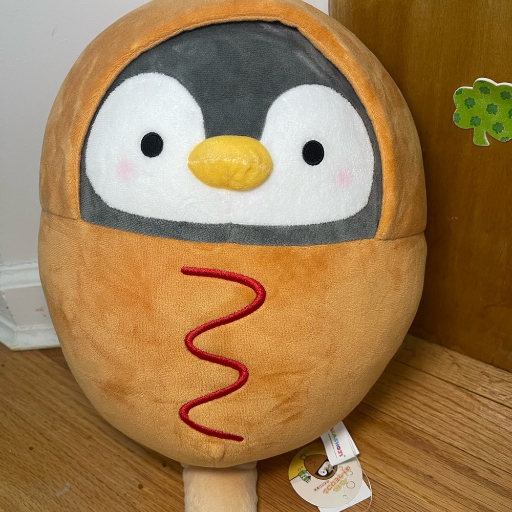 Takashoji Penguin with Corndog Outfit